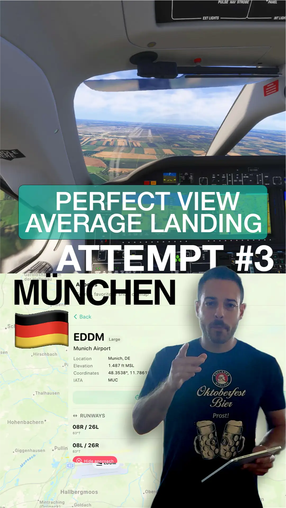 München (EDDM) landing attempt thumbnail