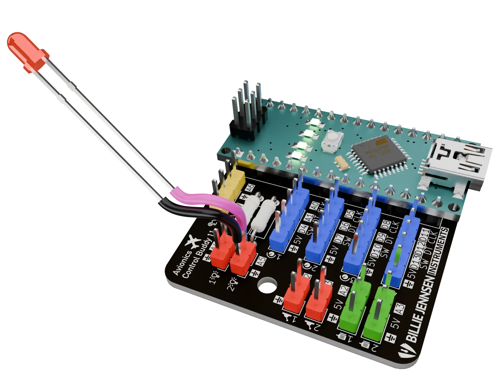 Instruction preview: connecting an LED safely with a resistor