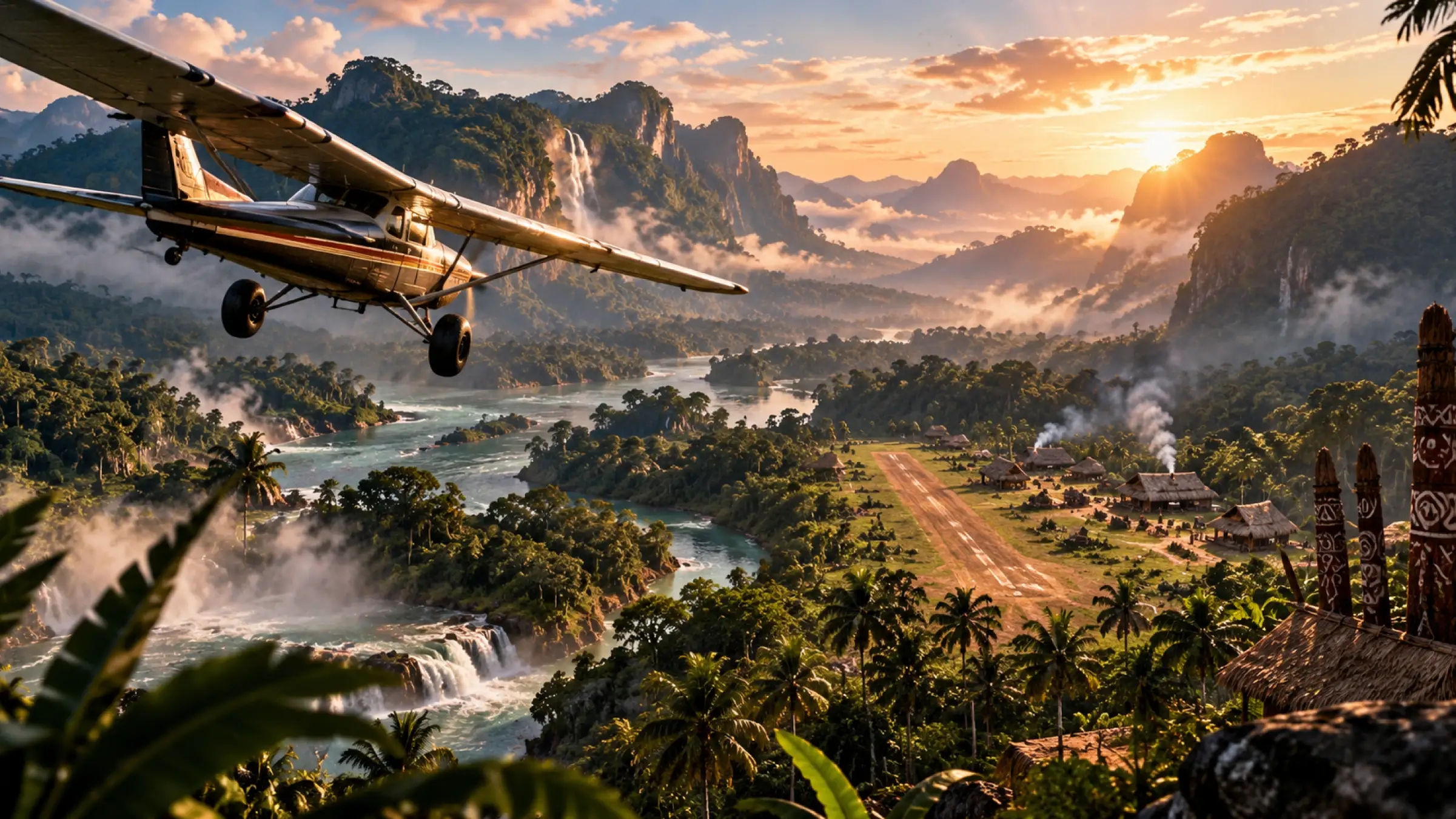 Bush Flying Highland Route mission cover artwork